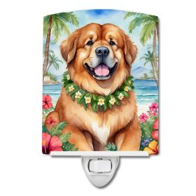NEW Tibetan Mastiff Luau Ceramic Night Light Compact, UL-Certified, Ideal for Bedroom, Bathroom, Nursery, Hallway, Kitchen, 6x4x3, Multicolor NEW Tibetan Mastiff Luau Ceramic Night Light Compact, UL-Certified, Ideal for Bedroom, Bathroom, Nursery, Hallway, Kitchen, 6x4x3, Multicolor